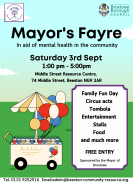 Mayor's Fayre event.
