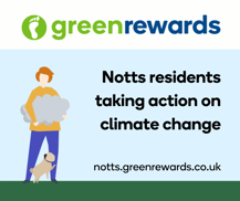 Green Rewards Notts residents taking action on climate change notts.greenrewards.co.uk