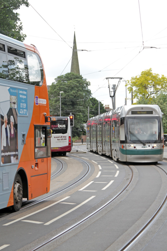 buses and trams in Beeston
