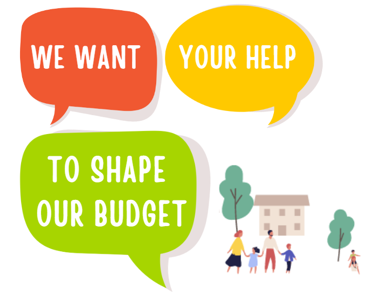 We want your help to shape our budget