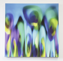Lot 3 – "The Tulips" printed on canvas by Christine Zion