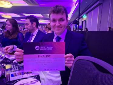 Team member Jack at the awards