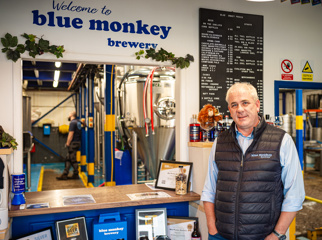 A picture at Blue Monkey Brewery
