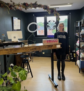 Laura at 7th Chamber Tattoos and Piercings