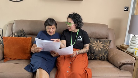 A Green Doctor and a resident