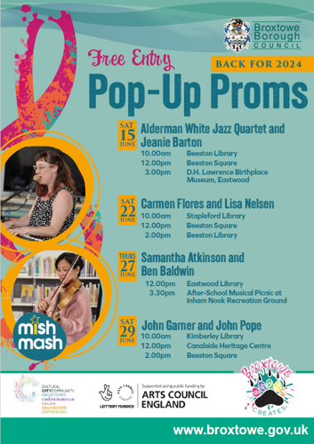 Pop Up Proms poster