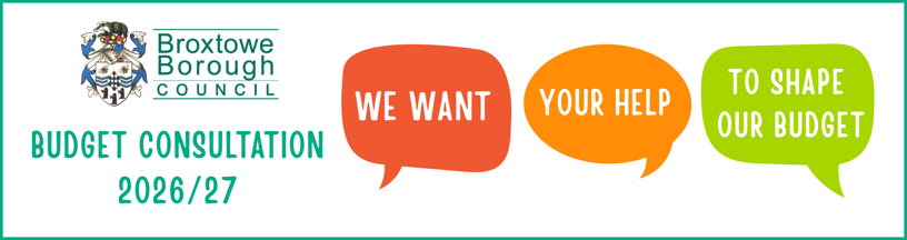 Reads: Budget Consultation 2026/27. We want your help to shape our budget