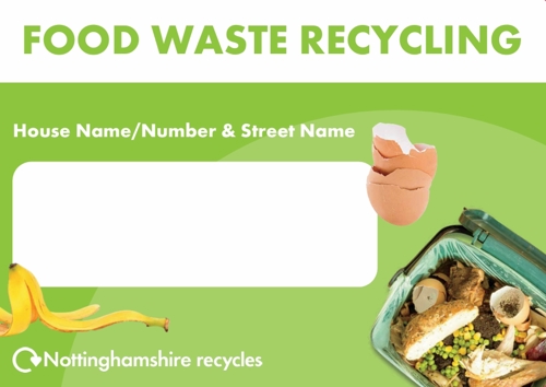 External Food Waste Caddy Sticker