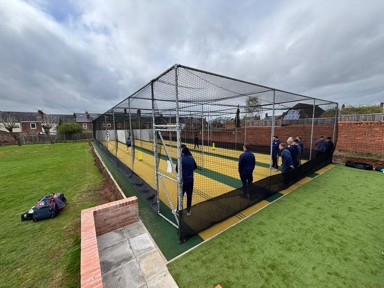 The new nets in use at training